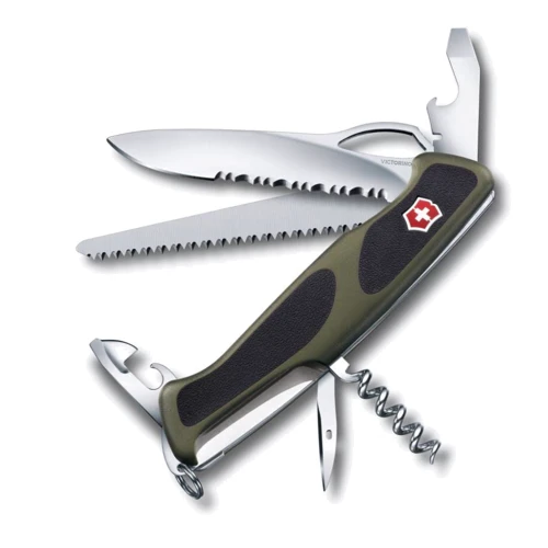 Мультитул Victorinox RangerGrip 179 130мм/12предметов/зеленый-черный (0.9563.MWC4)