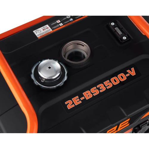Бензиновый генератор 2E-BS3500-V 3кВт: Объем топливного бака 15 л