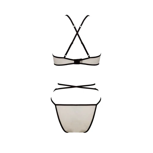 Комплект Passion CHIKA SET cream XXL/XXXL