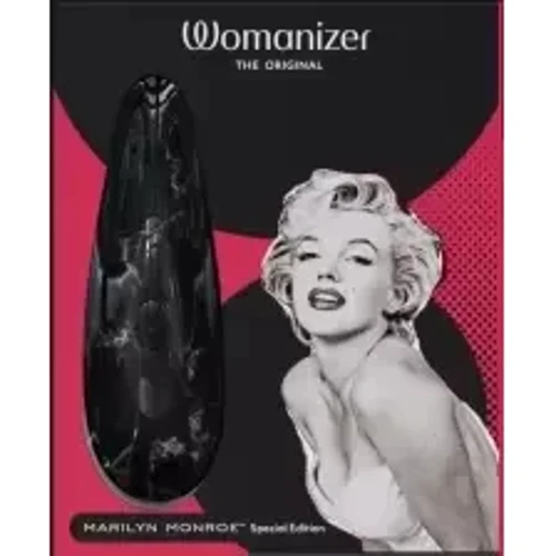 Вакуумный стимулятор Womanizer - Мarilyn Мonroe Сlassic 2 Black Marble