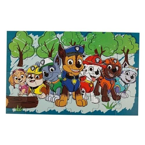 Набор из пазлов Spin Master 4 в 1 Щенячий патруль деревянный (SM98301/6032978)