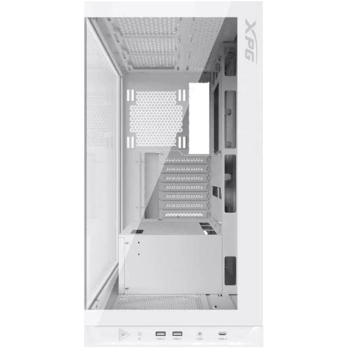 Корпус ADATA XPG INVADER X Tempered Glass White (INVADERXMTWOF-WHCWW): Типоразмер Midi-Tower