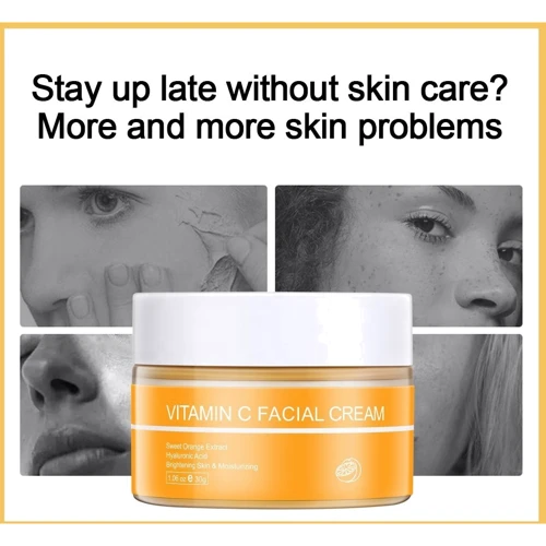 Skin Ever Vitamin C Whitening Face Cream Крем для обличчя з вітаміном С 30 ml: Призначення Антиоксидантное действие, От пигментных пятен, Восстановление, Увлажнение, От морщин