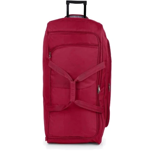Сумка дорожная на колесах Gabol Week Eco 110L Rojo бордовая (122315-008) (930360)