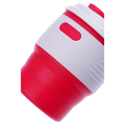 Силіконовий стакан з кришкою Tonna Barrel Raspberry 350 мл (TH_BARREL_RASPBERRY): Матеріал корпусу силікон