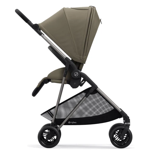 Прогулочная коляска Cybex Melio Classic Beige mid beige: Материал колес полиуретан