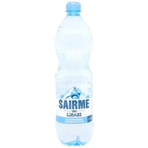 Упаковка води джерельної мінеральної Sairme без газу 6х1 л (4860001590391_6): Об'єм, л 6