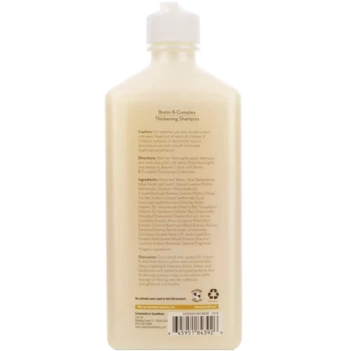 Life Flo Health Biotin B-Complex Thickening Shampoo Шампунь с биотином 429 мл: Пол Для женщин
