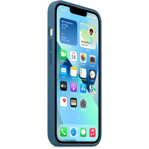 Чохол для iPhone Apple Silicone Case with MagSafe Blue Jay (MM273) for iPhone 13: Тип аксесуара чохол