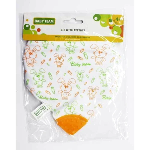Слюнявчик-треугольник с прорезывателем Baby Team (6508): Производитель Baby Team