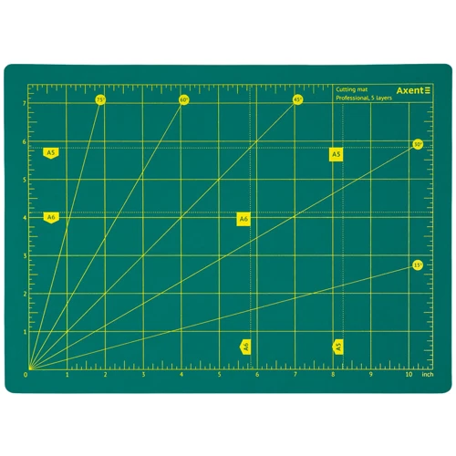 Коврик AXENT самовосстанавливающийся для резки, А4, Pro пятислойный