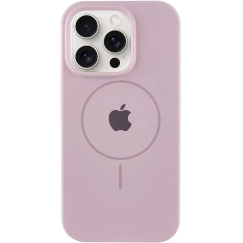 Чехол для iPhone Mobile Case Silicone Full Protective with MagSafe Pink Sand for iPhone 16 Pro Max