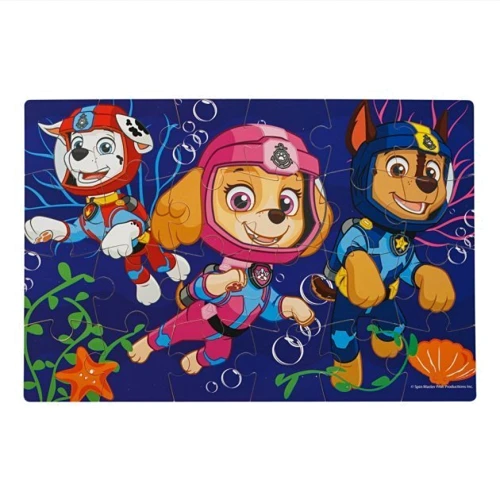 Набір із пазлів Spin Master 4 в 1 Щенячий патруль дерев'яний (SM98490/6040049)