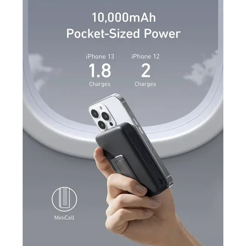 Зовнішній акумулятор Anker Power Bank 10000mAh 633 Magnetic Magsafe Black (A1641): Кабелі / перехідники для смартфонів в комплекті USB Type-C