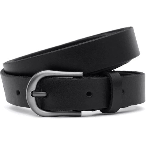 Женский ремень Borsa Leather черный (110v1genw37-black)
