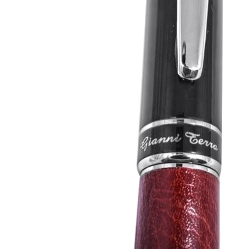 Ручка Gianni Terra шариковая RED стержень 1.0 мм черного цвета HH8198/B(red) фото 3
