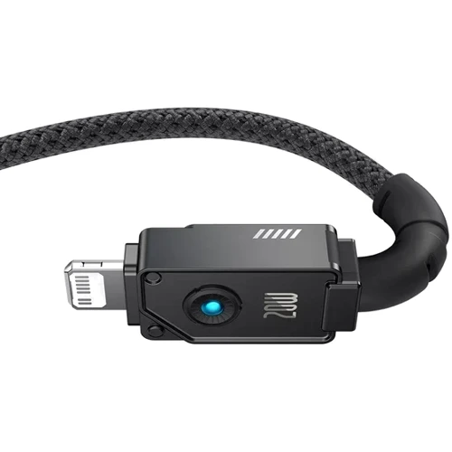 Кабель Baseus Cable USB-C для Lightning Unbreakable Series Fast Charging 1m Black (P10355803111-00): Довжина 1 м