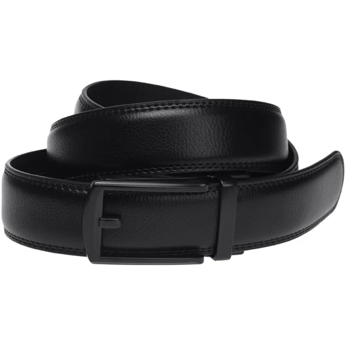 Мужской ремень Borsa Leather черный (v1n447-1D)
