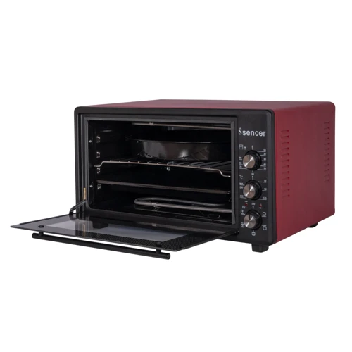 Электродуховка настольная SENCER MF 46E24 Matt Black: Количество режимов нагрева (работы) 4