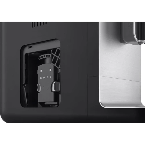 Кофеварка SMEG BCC02BLMEU: Емкость контейнера для зерен, г 150