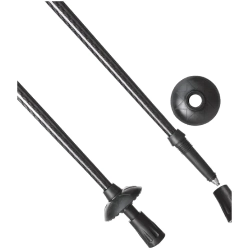 Треккинговая палка Hop-Sport Outtec карбоновые 115cм 1-секционные Anti-shock