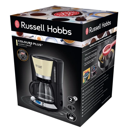 Кофеварка Russell Hobbs 24033-56 Colours Plus+: Габариты, см 40x28x26