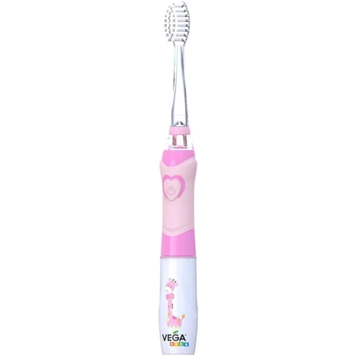 Зубна щітка Vega Kids VK-400P LIGHT-UP рожева фото 7