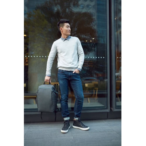 Сумка для ноутбуков Xiaomi 15.6" RunMi 90Fun Multitasker Commuter Backpack Grey фото 6