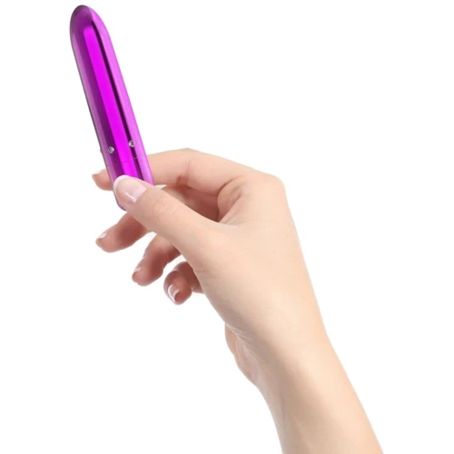 Вибропуля PowerBullet - Pretty Point Rechargeable Purple
