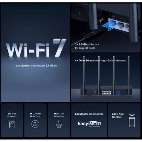 Маршрутизатор Wi-Fi Mercusys MR27BE