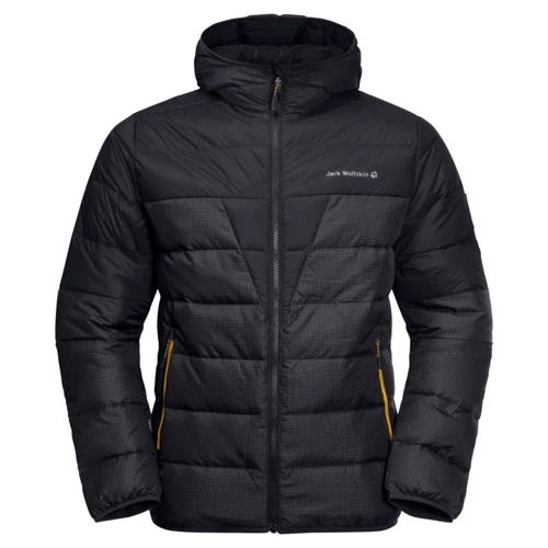 Пуховик Jack Wolfskin Dna Tundra Hoody M 1206611-6350 50 темно-серый зимний с капюшоном