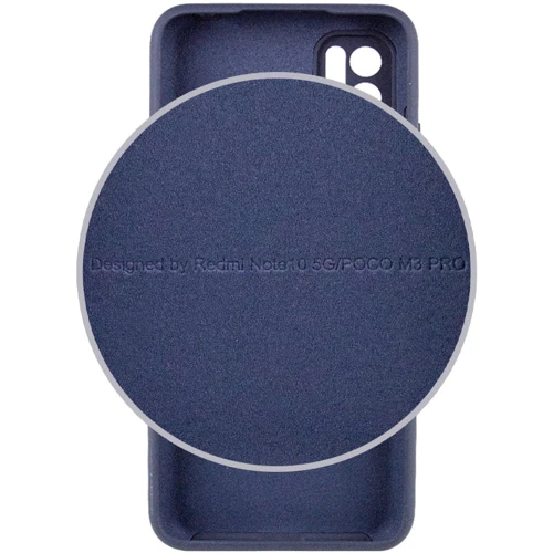 Чехол для телефонов Mobile Case Silicone Cover Shield Camera Midnight Blue for Xiaomi Redmi Note 10 5G / Poco M3 Pro / Poco M3 Pro 5G: Тип накладка на заднюю часть