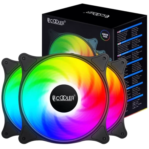 Кулер PcСooler FX 120 ARGB BK 3in1: Кількість вентиляторів, шт 3