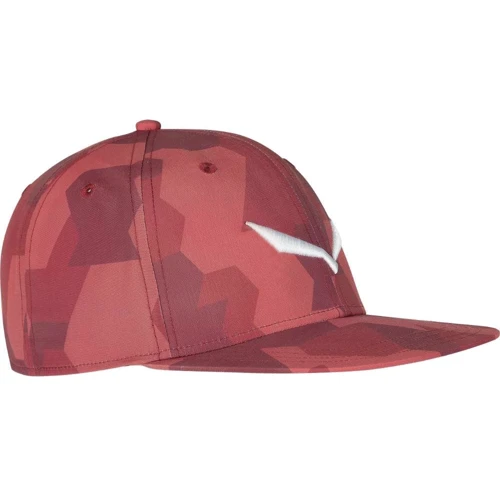 Кепка Salewa PUEZ CAMOU FLAT CAP 26482 1881 - UNI58 - Red (013.002.4380)