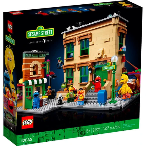 LEGO Ideas 123 Вулиця Сезам (21324)