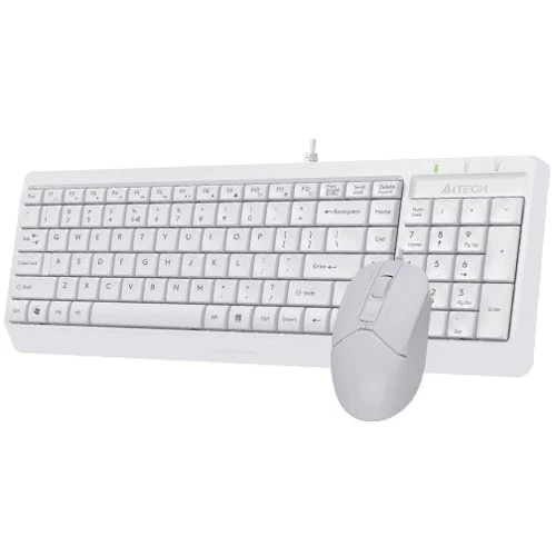 Комплект дротовий A4Tech Fstyler F1512 USB White: інтерфейс підключення USB