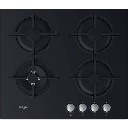 Варочная поверхность газовая Whirlpool AKT 625 NB: Расположение панели спереди