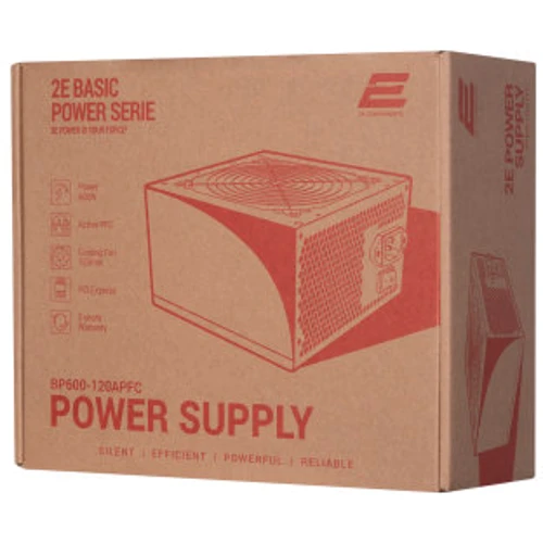 Блок питания 2E Basic Power 600W (2E-BP600-120APFC) фото 9