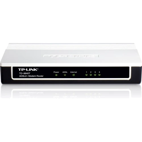 Проводной маршрутизатoр TP-Link TD-8840T: Встроенный ADSL-модем ADSL/ADSL2/ADSL2+