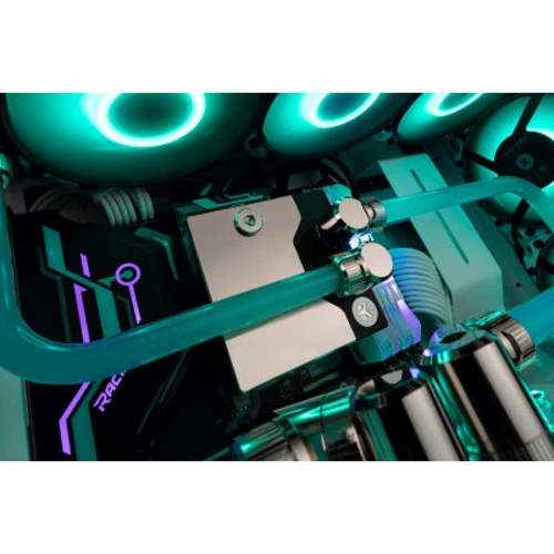 Система охлаждения EKWB EK-Quantum Velocity DDC 4.2 PWM D-RGB - 1700 Nickel + Plexi фото 3