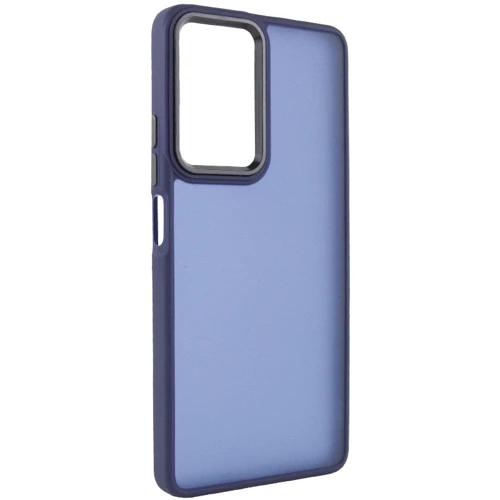 Чехол для телефонов Epik TPU+PC Lyon Frosted Case Navy Blue for Xiaomi Poco F5 / Note 12 Turbo