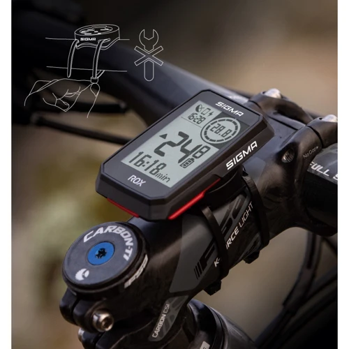 Велокомп'ютер ROX 2.0 Black Sigma Sport (SD01050) фото 2