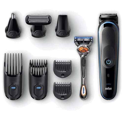 Машинка для стрижки (триммер) Braun MGK 5080: Время работы от аккумулятора, мин 60