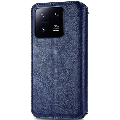 Аксессуар для смартфона Mobile Case Getman Cubic Blue for Xiaomi 13 Pro: Материал искусcтвенная кожа и термополиуретан