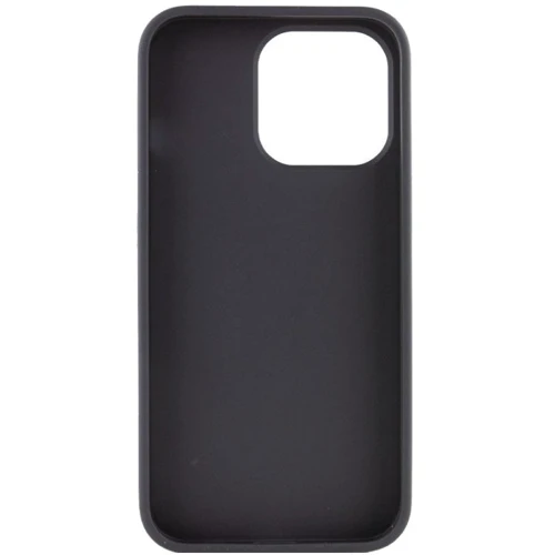 Чехол для iPhone TPU Case Bonbon Metal Style Black for iPhone 14 Pro Max: Материалы Термополиуретан