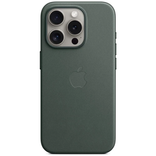 Чехол для iPhone Apple for iPhone 15 Pro FineWoven Case with MagSafe Evergreen (MT4U3) 