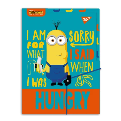 Папка YES Minions c разделителями А4+ (492101)