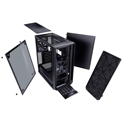 Корпус Fractal Design Meshify C Dark TG (FD-CA-MESH-C-BKO-TG) фото 7