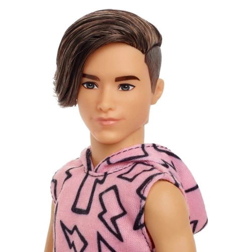 Кукла Barbie Кен Модник в безрукавке с молниями (HBV27) фото 5