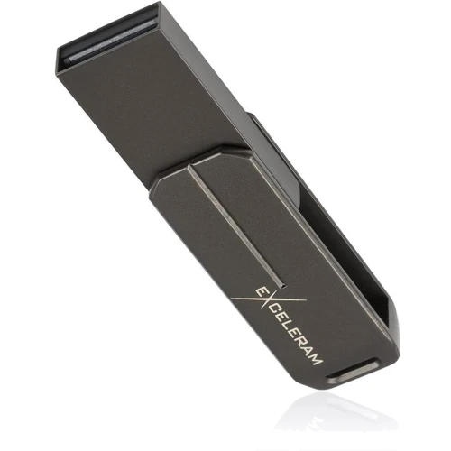 USB-флешка eXceleram 64GB U3 Series USB 2.0 Dark (EXP2U2U3D64): Обсяг пам'яті 64 GB